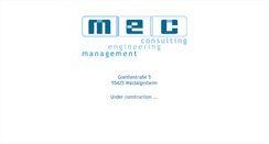 Desktop Screenshot of mec.de