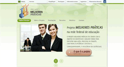 Desktop Screenshot of melhorespraticas.mec.gov.br