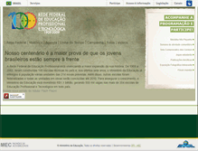 Tablet Screenshot of centenariorede.mec.gov.br