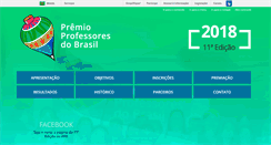 Desktop Screenshot of premioprofessoresdobrasil.mec.gov.br