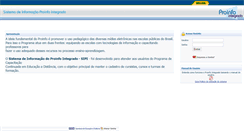 Desktop Screenshot of integrado.mec.gov.br