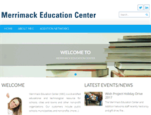 Tablet Screenshot of mec.edu