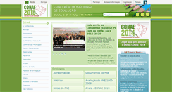 Desktop Screenshot of conae.mec.gov.br