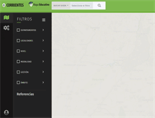 Tablet Screenshot of mapa.mec.gob.ar